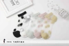 Women's Spring and summer Korean-style trendy thin modal cotton crystal silk boat socks Specification image